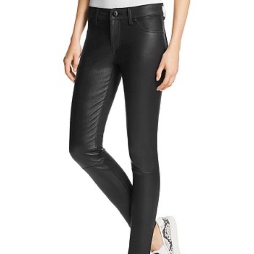 DL1961 - Emma Low Rise Skinny in Poseidon Size 25 Leather